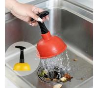 1 pièce Débouchoir de toilette, déboucheur d'évier, déboucheur de bouchon, nettoyant de drain pour cheveux, ventouse compacte et durable pour évier et drain, convient pour l'évier de cuisine, l'évier 