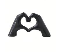 1 pièce Décoration de geste d'amour, sculpture moderne de main en forme de cœur, décoration de table de mariage créative, cadeau de Saint-Valentin et du Nouvel An Taille Unique,petitABS