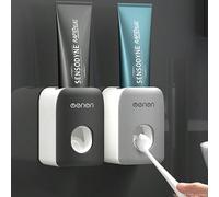 1 pièce Distributeur de dentifrice automatique, montage mural de salle de bain sans clouage, accessoires de salle de bain portables, presse-tube de dentifrice, décoration de salle de bain, décoration 