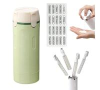 1 pièce Distributeur de liquide 4-en-1 pour le voyage, bouteilles de voyage portables, bouteilles de remplissage de liquide pour le parfum, le shampooing, le gel douche et autres produits liquides Pol
