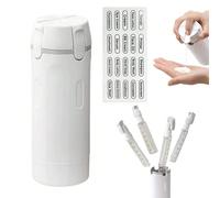 1 pièce Distributeur de liquide 4-en-1 pour le voyage, bouteilles de voyage portables, bouteilles de remplissage de liquide pour le parfum, le shampooing, le gel douche et autres produits liquides Pol