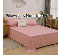 1 pièce Drap de lit 100% super doux et fin en fibre, léger et respirant, design à poche profonde, literie tout-saison douce et respirante, literie d'hôtel légère pour les vacances, décoration polyvale