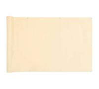 （1 pièce） Écran d'intimité de balcon crème 400 x 120 cm PVC,3.1 kg - Clôture de jardin,patio hfw959805