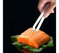 1 pièce en acier inoxydable arête de poisson Pince à épiler Pince à pincer arêtes de poisson pour cuisine Taille UniqueAcier inoxydable
