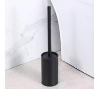 1 pièce Ensemble de brosse de toilette autoportante avec support, brosse de nettoyage de salle de bain, support de brosse de toilette anti-odeur pour usage domestique, décoration de salle de bain, déc