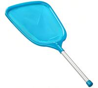 1 pièce Filet d'écrémage pour piscine, accessoire professionnel de filet d'écrémage pour piscine et bain à remous, râteau de nettoyage de feuilles de piscine avec perche, sac en maille de nylon fin, f