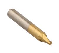 1 pièce Fraise de machine à clé verticale Tige 6 mm pour coupe-clé Outil de fraisage 1,0-5,0 mm Foret (2,5 x 6)