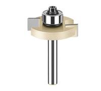 1 pièce Fraise Rainurage T pour Menuiserie Feuillure avec Roulement | Longévité, outil, défonceuse(6mmx31.7mmx5mm)