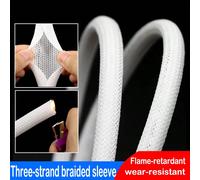 1 pièce Gaine tressée auto-expansible 5 mm/8 mm/10 mm/13 mm/20 mm, gaine de protection pour câble de données en PET, organisateur de câble extensible, taille personnalisable, enveloppe de câble en PET