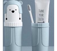 1 pièce Gobelet à brosse à dents et gobelet à bain de bouche, tasse à eau incassable, support de brosse à dents portable multifonctionnel avec design anti-chute, convient pour les voyages et la maison