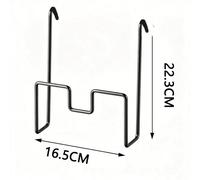 1 pièce Grand étagère de rangement de cuisine à 3 niveaux avec drainage rapide, support pour couteaux & fourchettes, support pour planche à découper, organisateur de vaisselle multifonction pour compt