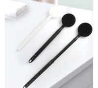 1 pièce Grattoir de dos en silicone pour la douche et le bain, avec brosse pour le corps et manche télescopique réglable. Brosse de douche à double face pour exfolier et masser, permettant de produire