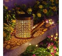 1 pièce Guirlande solaire avec lumières en cascade, panneau de charge imperméable, décoration de jardin pour extérieur, guirlande solaire LED décorative pour la cour, la maison et l'extérieur en autom
