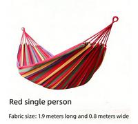 1 pièce, Hamac de loisirs portable renforcé pour l'extérieur 2026, Hamac en canevas anti-retournement, Balançoire de camping portable pour une personne, Nouveaux hamacs d'intérieur et d'extérieur, Bal