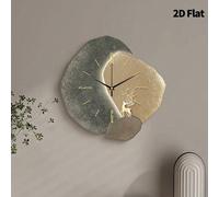 1 pièce Horloge murale décorative moderne et élégante, mouvement à quartz super silencieux, sans tic-tac, convient pour la décoration du salon, de la chambre, du bureau, de la salle à manger et du caf