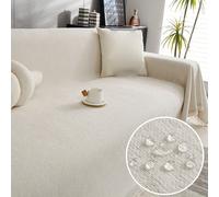 1 Pièce Housse De Canapé En Peluche Épaisse Et Chaude Pour Automne Et Hiver Pour Canapé 1/2/3/4 Places Avec Accoudoir Et Dossier, Couvre-lit 130*180,180*180,180*260,180*340,180*380,180*300Chenille