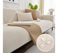 1 Pièce Housse De Canapé En Velours De Maïs Imperméable Pour Canapé 1/2/3/4 Places, Incluant Une Housse De Coussin De Siège, Une Housse D'accoudoir Et Une Housse De Dossier Pour L'automne/hiver 90*90,