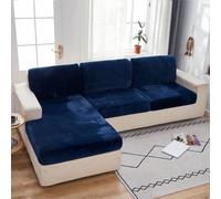 1 pièce Housse de canapé en velours style classique, protecteur de canapé 1/2/3/4 places, housse de coussin confortable et élastique. Convient pour le salon, la chambre, l'hôtel, la décoration de la m