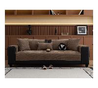 1 pièce Housse de coussin de canapé en chenille mode, Coussin de siège de canapé de style minimal luxueux, Anti-glissement anti-poussière anti-rayure de chat, Protège le canapé, Décoratif, Convient po