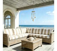 1 pièce Housse de coussin de siège de canapé en soie de lait à imprimé rayé, housse de canapé haute élasticité, anti-poussière et lavable pour toutes les saisons, convient pour le patio, le jardin, le