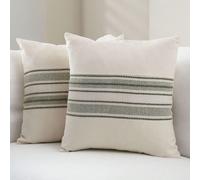 1 pièce Housse de coussin décorative en patchwork minimaliste moderne, housse de coussin carrée pour la maison, la chambre, le bureau, le salon, la décoration du canapé (sans insert de coussin) 40*40,
