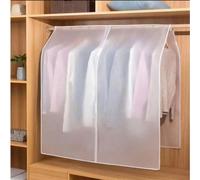 1 pièce Housse de vêtement, grand sac de costume anti-poussière à suspendre, protecteur de vêtements pour armoire, housse anti-poussière pour manteau pour le rangement dans le placard Petite taille 60