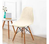 1 pièce Housse décorative en velours pour chaise Eames pour la maison, la chambre, le salon, la salle à manger Taille UniqueGéométriqueMicro vison