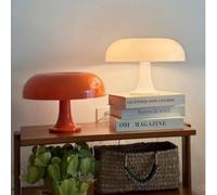 1 pièce Lampe champignon de style artistique, lampe d'ambiance de décoration de bureau. Lampe de chevet, veilleuse à LED USB 3 couleurs variable. Matériau en plastique poli, convient pour la chambre,