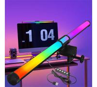 1 pièce Lampe d'écran d'ordinateur LED, lampe de bureau de jeu, lampe de remplissage de bureau de jeu, avec une plage de réglage de 45 degrés, une barre de lumière réglable, 3 modes de température de 