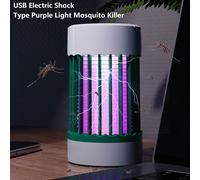 1 pièce Lampe électrique anti-moustique, lampe anti-moustique d'intérieur et d'extérieur alimentée par USB, lampe piège à moustiques portable domestique avec photocatalyseur 1 pc,grisPolypropylène