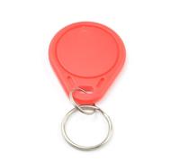 1 pièce/lot T5577 Porte-clés programmable RFID 125 kHz pour copies cartes EM4100 (rouge)