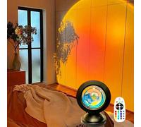 1 pièce Lumière d'ambiance coucher de soleil LED - Créez une atmosphère chaleureuse, parfaite pour les décorations de salon, l'éclairage ambiant de la chambre, les décorations de fête, les cadeaux, le