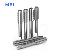 1 pièce M15 M16 M17 M18 M19 * 0.5 0.75 0.8 1.0 1.25 1.5 1.75 2 2.5 3.0mmHSS prise métrique robinet droitier pour l'usinage de moules