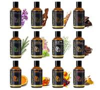 1 pièce MAYJAM 100ml/3,38fl.Oz Huiles de parfum pour l'aromathérapie, diffuseur à tiges, humidificateurs, bougies DIY, sprays d'ambiance, soins de la peau hydratants, arôme de voiture, cadeaux idéaux,