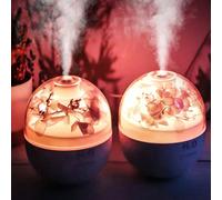 1 pièce Mini lampe aromatique à fleur éternelle, diffuseur et humidificateur d'arôme USB de petite taille, peut être utilisé comme veilleuse d'ambiance. Il peut augmenter l'humidité de l'air et soulag