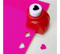 1 pièce Mini perforatrice, convient pour le scrapbooking, le tamponnage artisanal, l'impression artistique pour étudiants, machine d'impression économique Taille unique / Cœur rougeAcier inoxydable