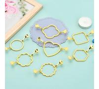 1 pièce Moule de cire à cacheter, formes cœur, rond, carré, etc. Moules de tampon, pour un timbre de cire de 1 pouce, kit de perles de cire de timbre pour cadeaux, invitations de mariage, décoration, 