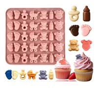 1 pièce Moule en silicone style dessin animé, moule de décoration pour bonbons/chocolat/gâteau Taille UniqueSilicone
