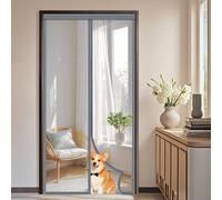 1 pièce Moustiquaire magnétique moderne, écran en fibre de verre extra large, rideau anti-moustique respirant, convient pour la maison, la chambre, la cuisine, le salon, la salle à manger, le balcon, 