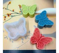 1 pièce Nouveau moule en silicone en forme de papillon n°3, petit moule en silicone pour papillon, pierre parfumée DIY, diffuseur en plâtre Silicone