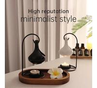 1 pièce Nouveau style Brûle-encens avec porte-bougie, Brûle-huile essentielle d'aromathérapie, Convient pour la décoration de la maison d'Halloween/Décoration de Noël/Décoration extérieure/Décoration 