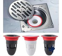1 pièce Noyau anti-odeur pour drain de sol, désodorisation, pour tuyau de drainage, toilettes et égouts, dispositif anti-nuisibles, sans odeur particulière white