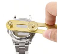 1 pièce Outil d'ouverture de boîtier de montre à double griffe, pour le démontage, le remplacement de la pile, la réparation de la rainure, la e fond de boîte, cadeau idéal, outil pour homme Tail