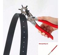 1 pièce Outil multifonction de perforation , outil de perforation , outil de perçage universel pour ceinture à main, perforateur rotatif à main pour , convient pour les ceintures, les bracelets de mon