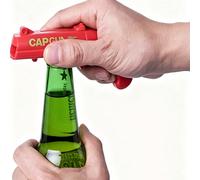 1 pièce Ouvre-bouteille de bière, Ouvre-capsule avec fonction d'ouverture - Accessoire de fête multifonctionnel, convient pour l'ouverture de bouteilles de bière, le débouchage de vin - Parfait pour l