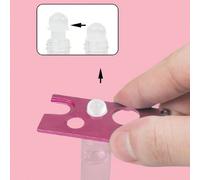 1 pièce Ouvre-bouteille multifonction en métal avec cordon, compte-gouttes pour huiles essentielles, outil de remplissage de parfum Alliage de fer