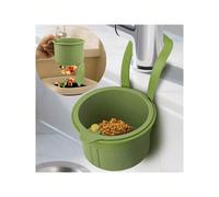 1 pièce Panier de vidange à pression sans les mains, Panier-filtre à résidus alimentaires, Panier de vidange suspendu pour évier, Panier de vidange à pression à pression, Étagère pour plantes de cuisi