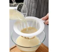 1 pièce Passoire multifonction filtrante, filtre à lait de soja, filtre alimentaire, filtre à jus et à farine, filtre de cuisine, filtre à maille fine, filtre à résidu de café/lait, filtre de centrifu