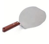 1 pièce Pelle à pizza en acier inoxydable de 13 pouces avec manche en bois - Durable et résistante à la chaleur - Parfaite pour les gâteaux, les pizzas et la cuisson - Outil de cuisine idéal - Excelle