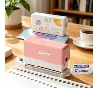 1 pièce Perforatrice portable multi-trous avec 6 trous, conçue avec bac à déchets et règle, machine à perforer le papier, rentrée scolaire, fournitures scolaires 1PCAcier inoxydable